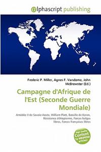 Campagne D'Afrique de L'Est (Seconde Guerre Mondiale)