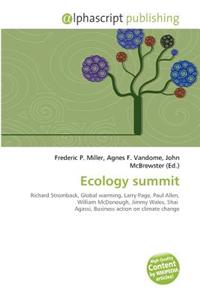 Ecology Summit
