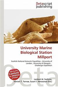 University Marine Biological Station Millport