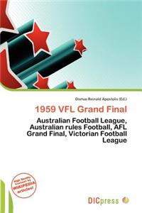 1959 Vfl Grand Final