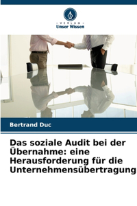 Das soziale Audit bei der Übernahme