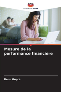 Mesure de la performance financière