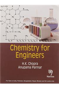 CHEMISTRY FOR ENGINEERS (PB)....Chopra H K