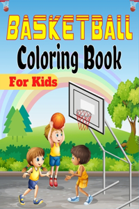 Basketball Coloring Book For Kids