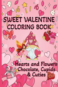 Sweet Valentine Coloring Book