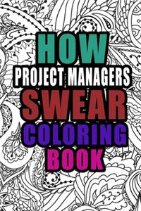 How Project Managers Swear Coloring Book