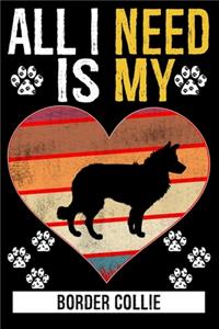 All I Need Is My BORDER COLLIE