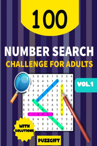 Number Search Challenge For Adults