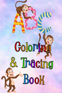 Coloring and Tracing Book