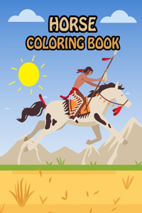 Horse Coloring Book