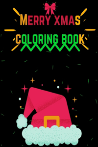 Merry Xmas Coloring Book