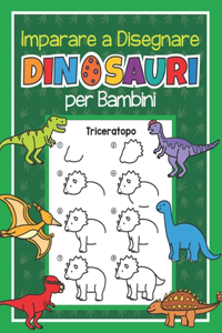 Imparare a Disegnare Dinosauri per Bambini