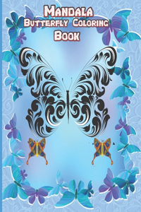 Mandala Butterfly Coloring Book