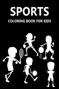 Sports Coloring Book For Kids