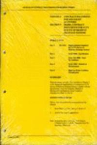 MANUAL OF CONTRACT DOC FOR HIGHWAY WORK