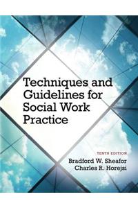 Techniques and Guidelines for Social Work Practice with Pearson eText Access Card Package