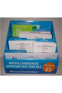 Harcourt School Publishers Math: Math Lang Sprt Kit/Ell Gr 3-6