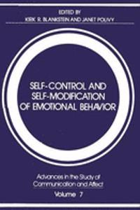 Selfcontrol and Selfmodification of Emotional Behavior