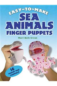 Easy to Make Sea Animals Finger Puppets