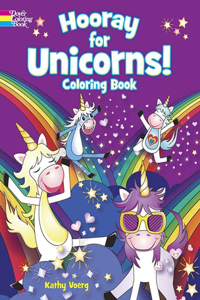 Hooray for Unicorns! Coloring Book