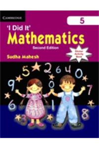 I Did It Mathematics 5 Primary Sticker Activity Book