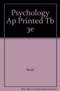 PSYCHOLOGY AP PRINTED TB 3E