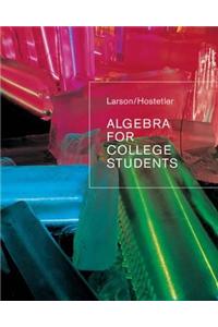 Algebra For College Students