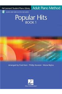 Popular Hits Book 1 - Adult Piano Method Book/Online Audio