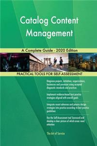Catalog Content Management A Complete Guide - 2020 Edition