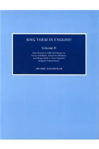 Sing Them in English!