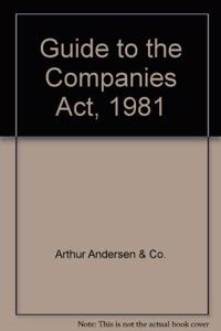 Guide to the Companies Act, 1981