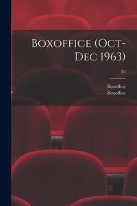 Boxoffice (Oct-Dec 1963); 83
