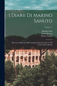 I Diarii Di Marino Sanuto