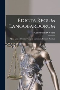 Edicta Regum Langobardorum