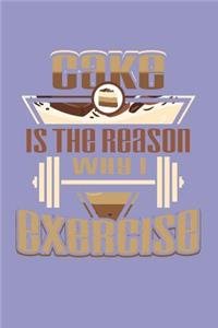 Cake Is The Reason Why I Exercise