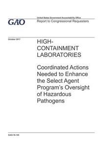 High-Containment Laboratories
