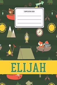 Composition Book Elijah