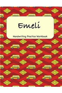 Emeli - Handwriting Practice Workbook