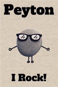 Affirmation Journal Peyton I Rock!