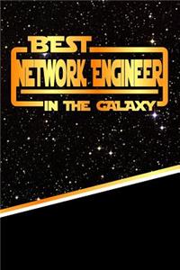 The Best Network Engineer in the Galaxy: Isometric Dot Paper Notebook Book 120 Pages 6"x9"