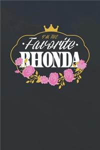 I'm The Favorite Rhonda