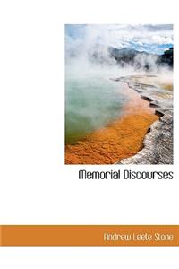 Memorial Discourses