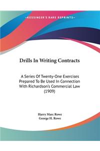 Drills In Writing Contracts