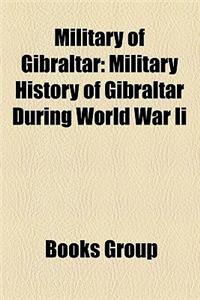 Military of Gibraltar