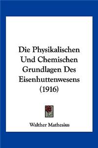 Physikalischen Und Chemischen Grundlagen Des Eisenhuttenwesens (1916)