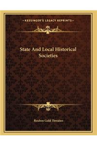 State And Local Historical Societies