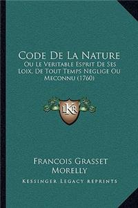 Code De La Nature