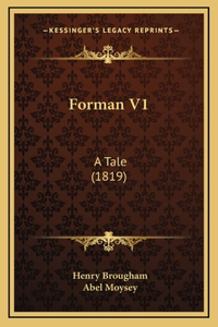 Forman V1: A Tale (1819)