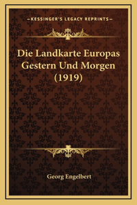 Die Landkarte Europas Gestern Und Morgen (1919)
