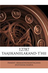 12787 Taajikaniilakand-T'Hii